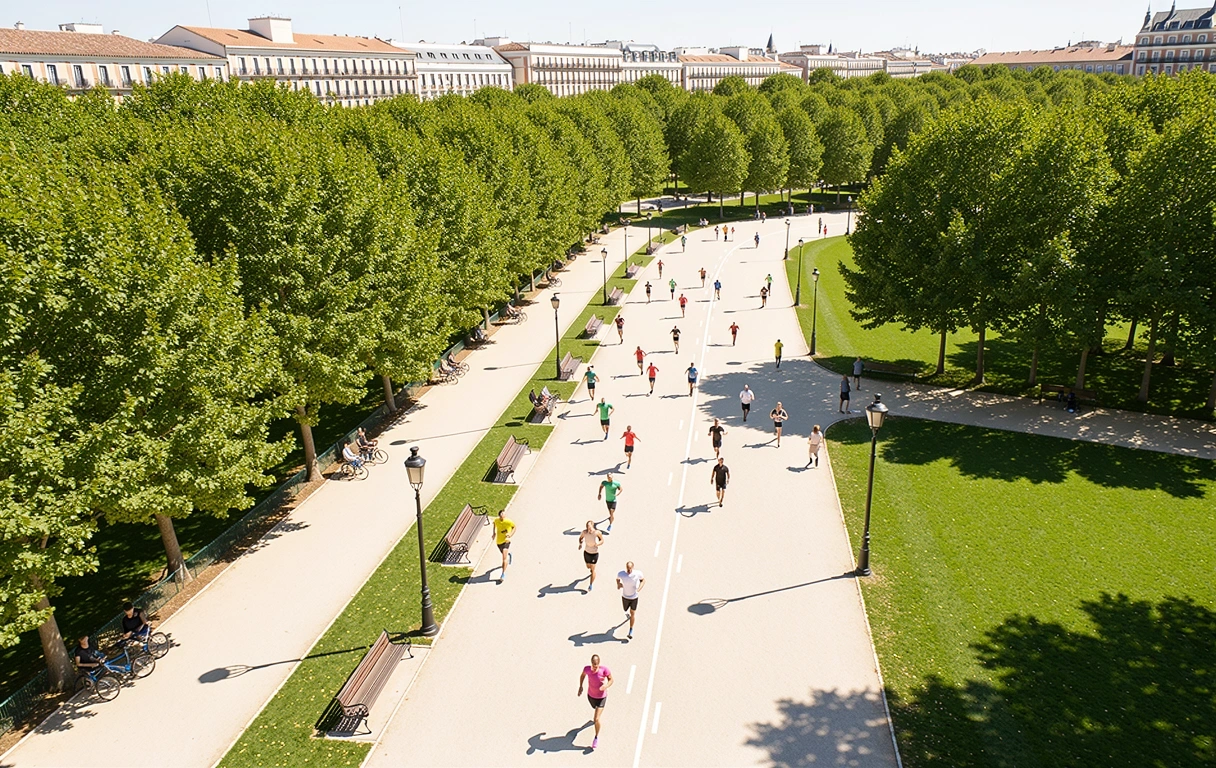 Contexto de actividad física en Madrid
